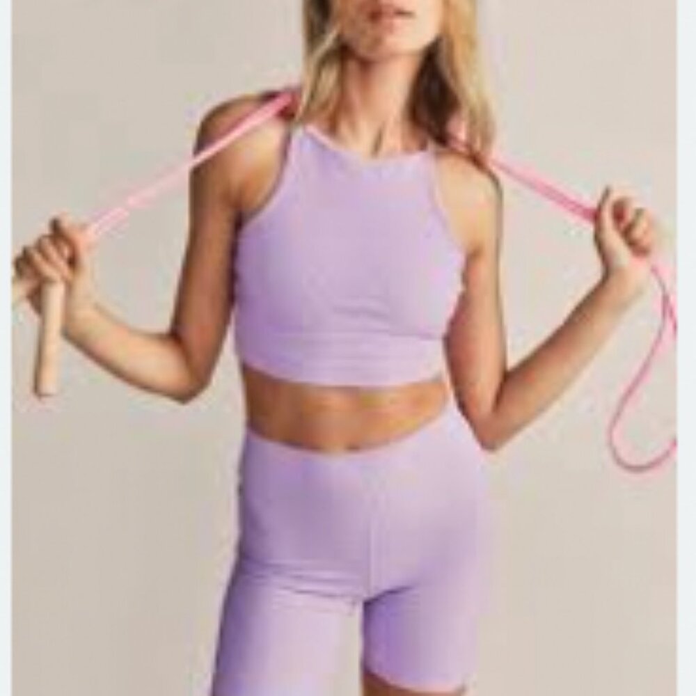 LOVESHACKFANCY X BEACHRIOT BIKER SHORTS